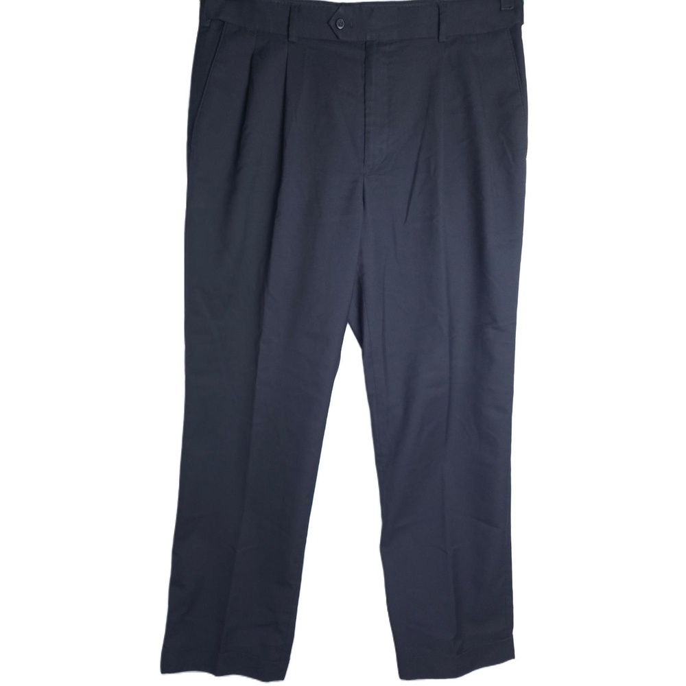 Stafford Mens Travel Classic Fit Snakeskin Dress Pants Size 38 x 32